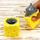 Игрушка антистресс Фуфлик Мышка серая из сыра - изображение 1