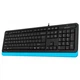 Клавиатура A4Tech FK10 Black/Blue USB - изображение 2