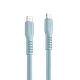 Кабель Proove Eternal Type-C to Type-C 60W (2m) Light Blue - изображение 2