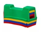 Пластиковая складная песочница Home-Garden24 160х160 см с комплектом игрушек, дном и брезентом - изображение 5