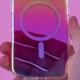 Протиударний чохол TPU Galaxy Sparkle (MagFit) для Apple iPhone 16e Chroma+Glitter - зображення 3