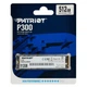 Накопичувач SSD M.2 Patriot P300 512GB NVMe 2280 PCIe 3.0x4 3D NAND TLC (P300P512GM28) - изображение 2