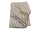 Простирадло на гумці "Stripes beige" з бязі голд 90х200 см - зображення 2