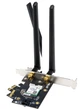 Wi-Fi адаптер ASUS PCE-AXE5400, BT5.2, 2.4G, 5G, 6G, Wi-Fi 6E, PCI Express x1 (90IG07I0-ME0B10) - зображення 4