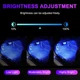 Светодиодная подсветка салона авто RGB подсветка ног в авто 4шт USB Bluetooth приложение APP - изображение 7