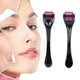 Mезороллер для кожи Derma Roller 540 микро иголочек, Дермароллер массажер портативный - изображение 2