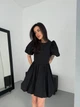Жіноча міні сукня з відкритою спинкою Uaclothes 42 Чорний (like32658-128651364) - зображення 2