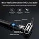 Портативный Аккумуляторный компрессор для шин LED дисплей с функцией Power Bank и фонариком 6000 mAh - изображение 6