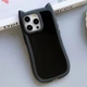 Чохол TPU GETMAN Cat with straps для Apple iPhone 14 Pro (6.1") Black - изображение 6