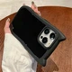 Чохол TPU GETMAN Cat with straps для Apple iPhone 14 Pro (6.1") Black - изображение 7