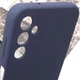 Чохол Silicone Cover Lakshmi Full Camera (AA) with logo для Samsung Galaxy A26 5G Midnight blue - изображение 4