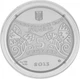 Монета Украина 5 гривен 2013 Серебро Proof Восточный календарь - Год змеи (Ag 925, пол-унции, 15,55 грамм в чистоте) - изображение 4
