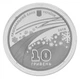 Монета Украина 10 гривен 2010 Серебро Proof XXI зимние Олимпийские игры в Ванкувере 2010 года (Ag 925, унция) - изображение 6