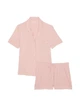 Женская пижама (Шорты+Рубашка) Victoria's Secret (2664338513793) Modal Soft Short Pajama Set S розовая - изображение 3