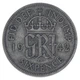 Монета Великобритания 6 пенсов 1942 Серебро F-VF (Ag 500, 2,83 грамма) - изображение 2