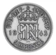 Монета Великобританія 6 пенсів 1943 Срібло F-VF (Ag 500, 2,83 грама) - зображення 1