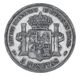 Монета Іспанія 5 песет 1876 Срібло F-VF Король Альфонсо XII (1875 - 1885) (Ag 900, 25 грам) - зображення 2