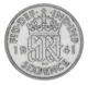 Монета Великобритания 6 пенсов 1941 Серебро F-VF (Ag 500, 2,83 грамма) - изображение 1