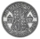 Монета Великобритания 1/2 кроны 1939 Серебро F-VF Half Crown (Ag 500, 14,14 грамм) - изображение 1