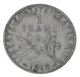 Монета Франция 1 франк 1918 Серебро F-VF (Ag 835, 5 грамм) - изображение 1