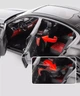 Масштабна модель автомобіля BMW 760 Li 1:24. Звук+світло ефекти. Металева машинка. Чорний - зображення 5
