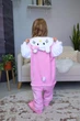 Пижама детская кигуруми для девочки kigurumi костюм hello kitty хелоу китти розовый S 145-155 см (2043/2) - изображение 8