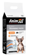 Пелюшки з активованим вугіллям AnimAll Puppy Training Pads для собак та цуценят, 60 х 60 см, 50 штук - зображення 1