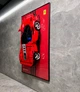 Арт Держатель Рамка 80x50 см. на Стену для Фирменного Конструктора Technic Ferrari Daytona SP3 (42143) Феррари Дайтона - Type-B - изображение 9