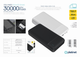 Powerbank Platinet 30000 mAh 10W Black (PMPB30W707B) - obraz 6