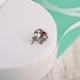 Серебряная Брошь значок Соловейко Rose - изображение 3