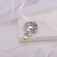 Серебряная Брошь Пани-Краса Amethyst - изображение 3