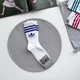 Чоловічі спортивні шкарпетки SuperSox високі Adidas, Сині 42-45р. - зображення 1