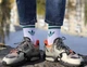 Чоловічі спортивні шкарпетки SuperSox високі Adidas, Зелені 42-45р. - зображення 3