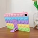Чохол SoftGel Kids дитячий pop-it для Samsung Galaxy Tab A 10.1 2019 T515 T510 Веселка - изображение 8