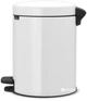 Ведро для мусора Brabantia Pedal Bin 5 л White (112065) - изображение 2