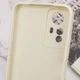 Силиконовый чехол Epik Candy Full Camera для Xiaomi Redmi Note 12S Бежевый / Antique White - изображение 5