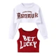 Детский спортивный костюм для хип-хопа Bet Lucky рост 140 (1400-red-140) - изображение 4