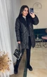Fashions • Пальто женское стеганое Лили Fashions 50-52 черный (9373-мо) - изображение 4