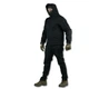 Військовий демісезонний костюм чорний SoftShell 2XL - зображення 1