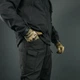 Військовий демісезонний костюм чорний SoftShell 2XL - зображення 14