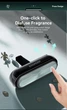 Ароматизатор в авто ESSAGER Car air outlet press type solid perfume. Gray - зображення 9