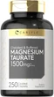 Добавка премиум-класса хелатный буферный магний таурат Carlyle Magnesium Taurate 1500mg 250 таблеток - изображение 1