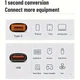 Перехідник адаптер USB 3.0 - Type-C M/F 10Gbps 10A Short Metal Orange (48822) - зображення 8