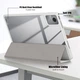 Чохол TPUCristal Pen holder Lenovo Tab M11 Xiaoxin Pad 2024 11 Сірий - изображение 2