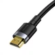 Кабель Baseus Cafule 4K HDMI to HDMI 2.0 (2m) black - изображение 9