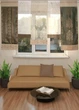 Комплект панельних фіранок Firanka Damask 5шт карниз 245см зелений з молочним (24_8п) - зображення 1