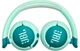 Навушники JBL JR 320BT, Green/Blue, Bluetooth, мікрофон, акумулятор 500 mAh, дитячі - зображення 4