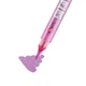 Маркер акварельный SANTI Glitter Brush, кисть, 09, розовый рай 390758 - изображение 3