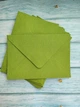 Конверти Craft Grass 20 шт. крафтові паперові для запрошень, записок, візиток, скрапбукінгу, Panalisa (104497243) - зображення 2