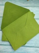 Конверти Craft Grass 20 шт. крафтові паперові для запрошень, записок, візиток, скрапбукінгу, Panalisa (104497243) - зображення 3